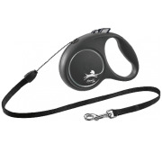 FLEXI Laisse enrouleur cordon Black Design noir