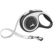 Laisse Sangle enrouleur Flexi New COMFORT Noir