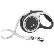 Laisse Sangle enrouleur Flexi New COMFORT Noir
