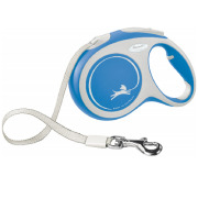 FLEXI Laisse enrouleur à sangle pour chien New Comfort
