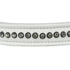Collier Active Comfort avec strass blanc pour chien