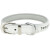 Collier Luxe Active Comfort strass pour chien : BLANC