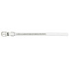 Collier Active Comfort avec strass blanc pour chien