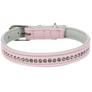 Collier Active luxe, strass pour chien ROSE