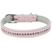 Collier Active Comfort avec strass rose pour chien