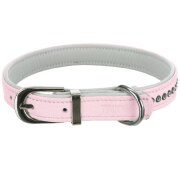 Collier Active luxe, strass pour chien ROSE