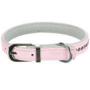 Collier Active Comfort avec strass rose pour chien