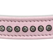Collier Active luxe, strass pour chien ROSE
