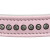 Collier Active luxe, strass pour chien ROSE