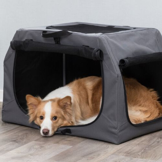 Cage de transport pliable, nylon rigide Niche Easy Soft pour chien