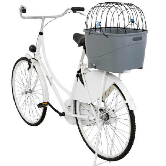 Panier pour porte-bagages avec tapis isotherme pour chien 47 cm