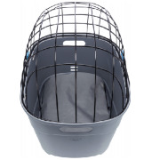 Panier pour porte-bagages avec tapis isotherme pour chien 47 cm