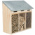 Hôtel à insectes original Rectangle en Bois