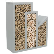 Hôtel pour abeilles sauvages et guêpes 30 x 35 cm