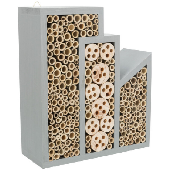 Hôtel pour abeilles sauvages et guêpes 30 x 35 cm