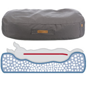 Coussin orthopédique Vital Outbag Taupe