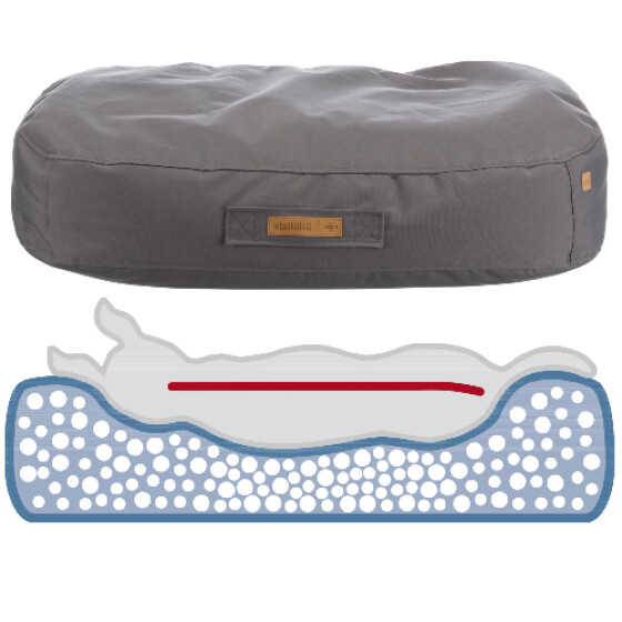 Coussin orthopédique Vital Outbag TAUPE