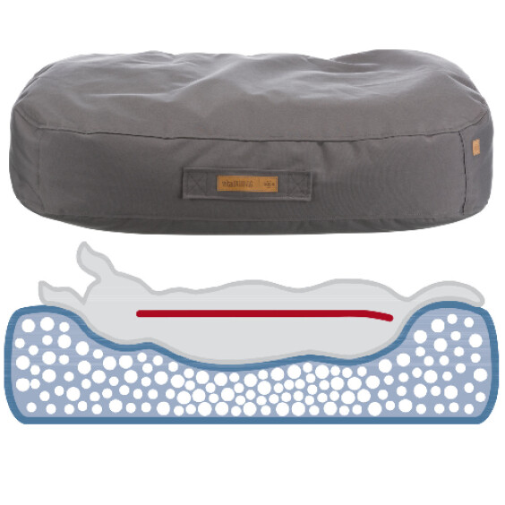 Coussin orthopédique Vital Outbag Taupe