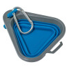 Bol pliable pour chien bleu