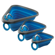 Bol pliable pour chien bleu