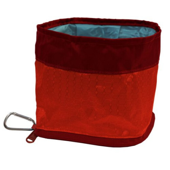 Gamelle de voyage rouge