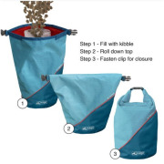 Sac de transport Croquettes Kibble Bleu