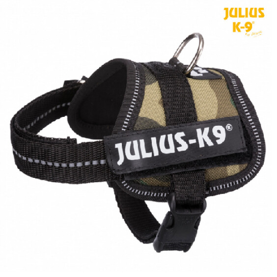 Julius K9 Harnais Power Baby Mini Camouflage pour chien