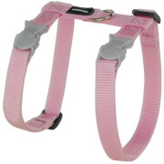 Harnais laisse chat anti évasion Basic Rose