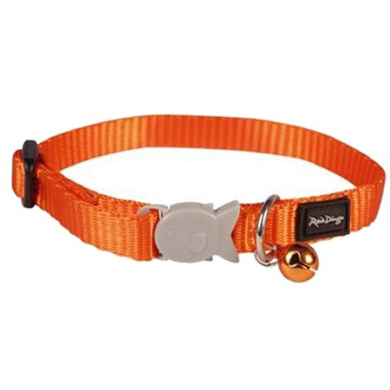 Collier chat Red Dingo Basic orange
