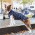Imperméable Be Nordic Husum pour chien bleu foncé