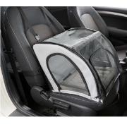 Siège de voiture à double ouverture pour chien 44x40cm