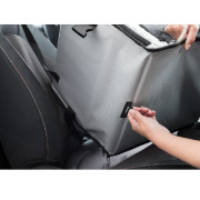 Siège de voiture à double ouverture pour chien 44x40cm