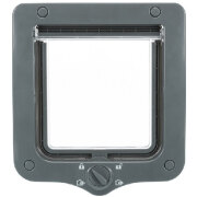 Chatière 4 positions avec tunnel GRISE