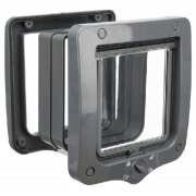 Chatière 4 positions avec tunnel GRISE