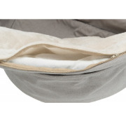 Hamac radiateur pour chat XXL taupe 55x36 cm