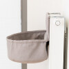 Hamac radiateur pour chat XXL taupe 55x36 cm