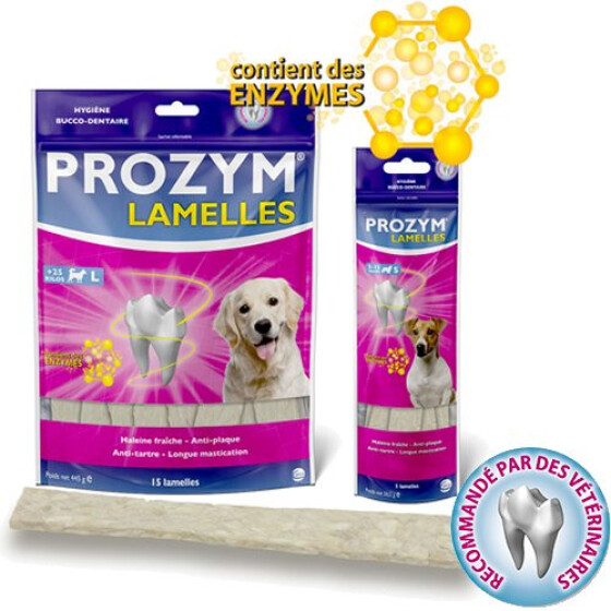 Prozym lamelle chien 