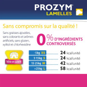 Prozym lamelles à mâcher pour chien