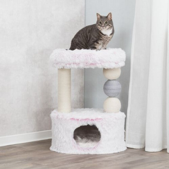 Arbre à chat design panier anti-stress moderne 73 cm
