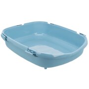 Grand bac de toilette pour chat bleu XXL - Maine Coon