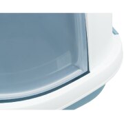 Grand bac de toilette pour chat bleu XXL - Maine Coon