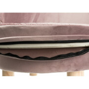 Fauteuil design Livia rose pour chat