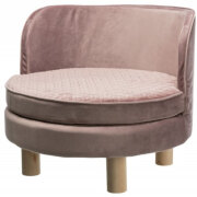 Fauteuil design Livia rose pour chat