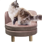 Fauteuil design Livia rose pour chat