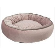 Panier lit Livia rose pour chat