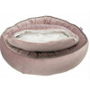 Panier lit Livia rose pour chat