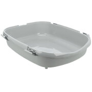 Grand bac de toilette pour 2 chats XXL ou Maine Coon GRIS