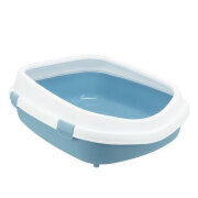 Bac de toilette Maine Coon : Adapté à la TAILLE du Maine Coon XXL - BLEU