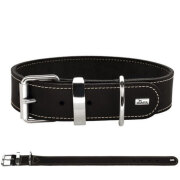 Collier large cuir Aalborg Spécial noir