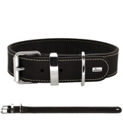 Collier large cuir Aalborg Spécial noir